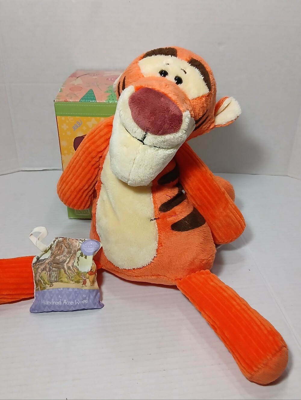 Scentsy Buddy 15” Tigger Winnie The Pooh Plush Stuffed Doll Toy W Scent Pack Box